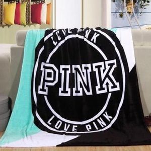 PINK throw blanket